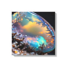 Canvastryck (Fire Opal)