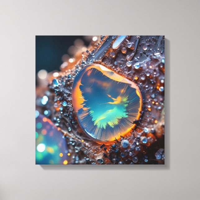 Canvastryck (Fire Opal-4) (Framsida)