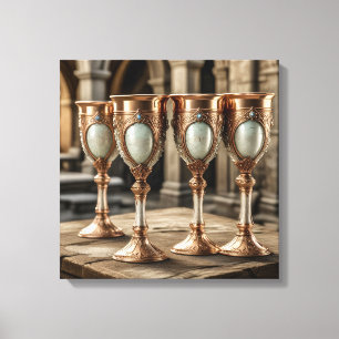 Canvastryck (Golden Goblets-14)