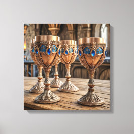 Canvastryck (Gyllene bägare-5)