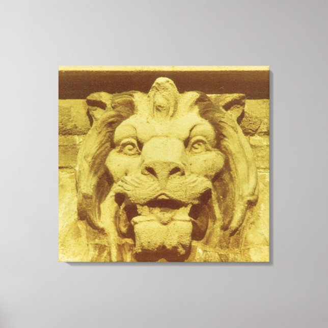 Canvastryck - Lejonhuvud (Framsida)