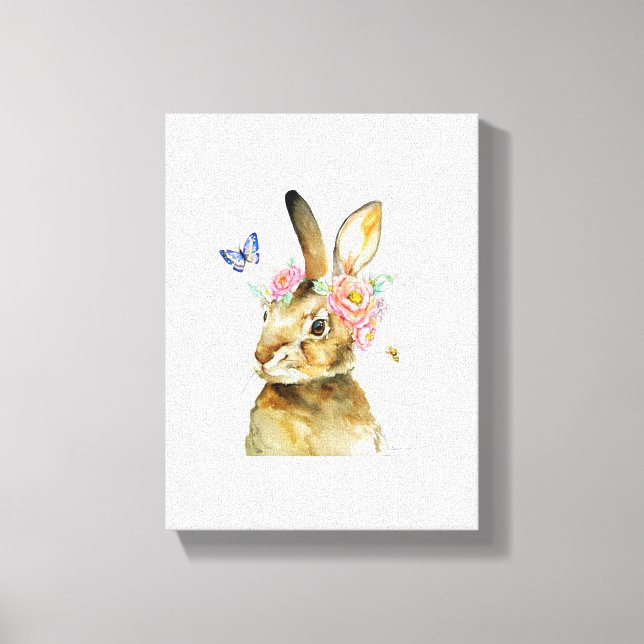 Canvastryck - Miss Hare (Framsida)