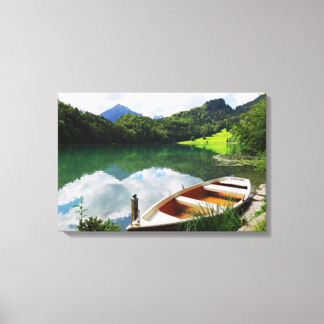 Canvastryck — Roddbåt (Framsida)