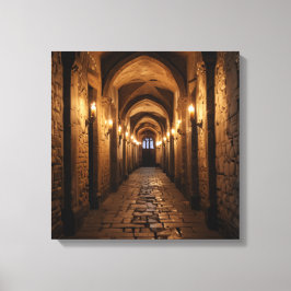 Canvastryck (Slottkorridor-3)