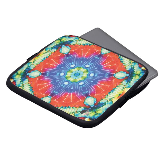 Canwas Kaleidoscope Laptop sleeve (Framsida topp)