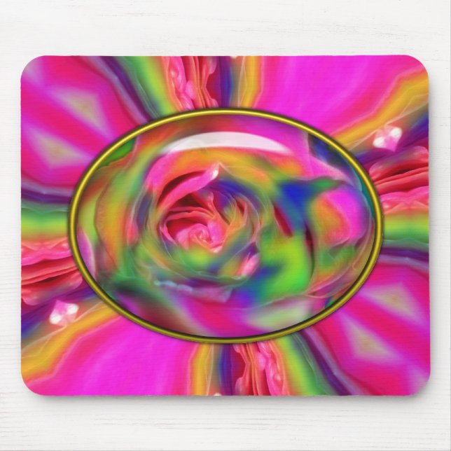 Canwas Ro Petals-Computer Mousepad Musmatta (Framsidan)