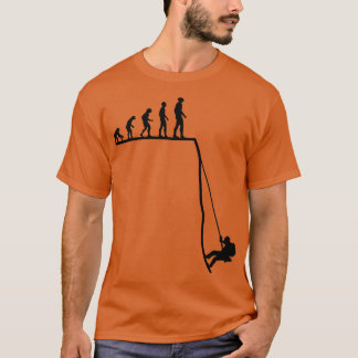 Canying Hiking Canyoneering Abseiling Evolution T Shirt