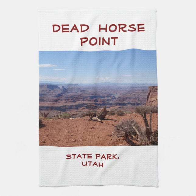 Canyon at Dead Horse Point Kökshandduk (Vertikal)