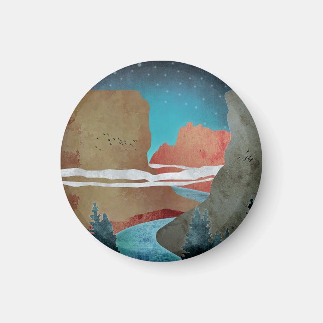 Canyon Birds Magnet (Framsidan)