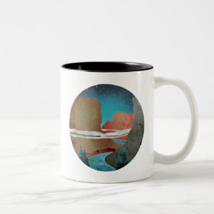Canyon Birds Två-Tonad Mugg