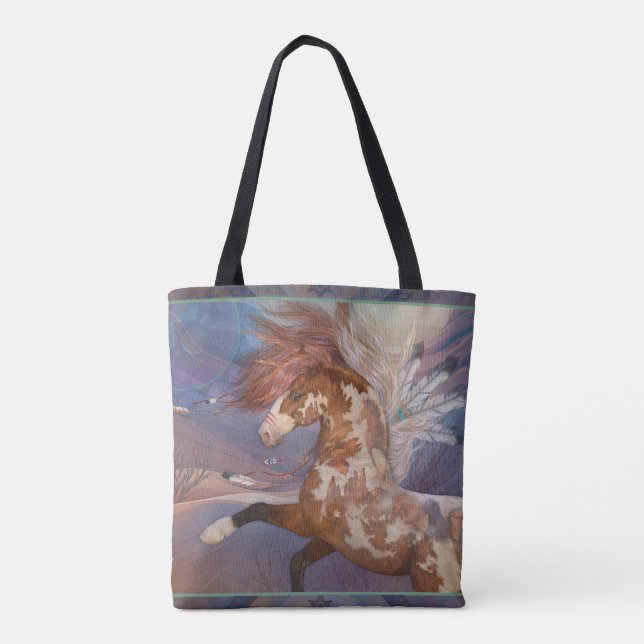 Canyon Dancer II Tote Bag Tygkasse (Baksida)