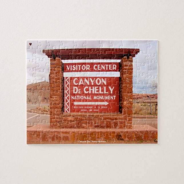 Canyon De Cheely Arizona Pussel (Horisontell)