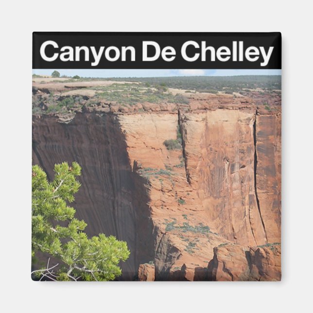 Canyon de Chelley National Monument Magnet (Framsidan)