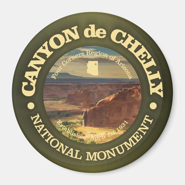 Canyon de Chelly Magnet (Framsidan)