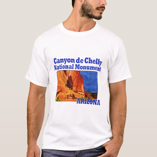Canyon de Chelly National Monument, Arizona T Shirt (Framsida)