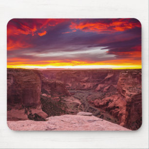 Canyon de Chelly, solnedgång, Arizona Musmatta