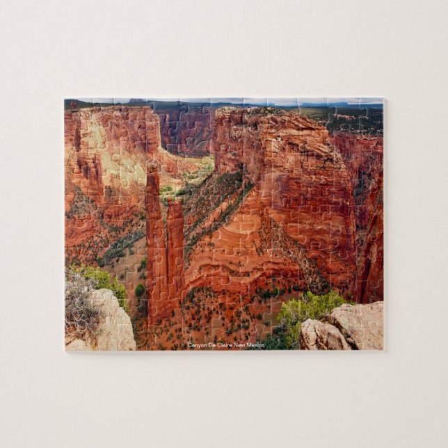 Canyon De Claire New mexico Jigszle Puzzle Pussel (Horisontell)