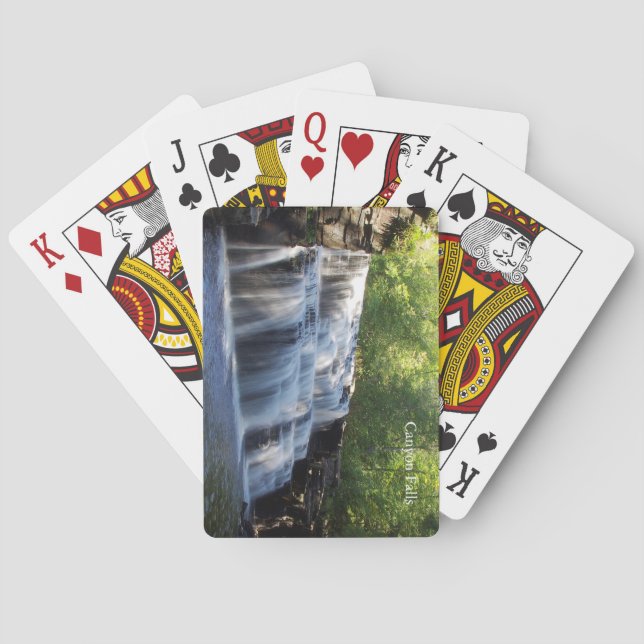 Canyon Falls Casinokort (Baksidan)