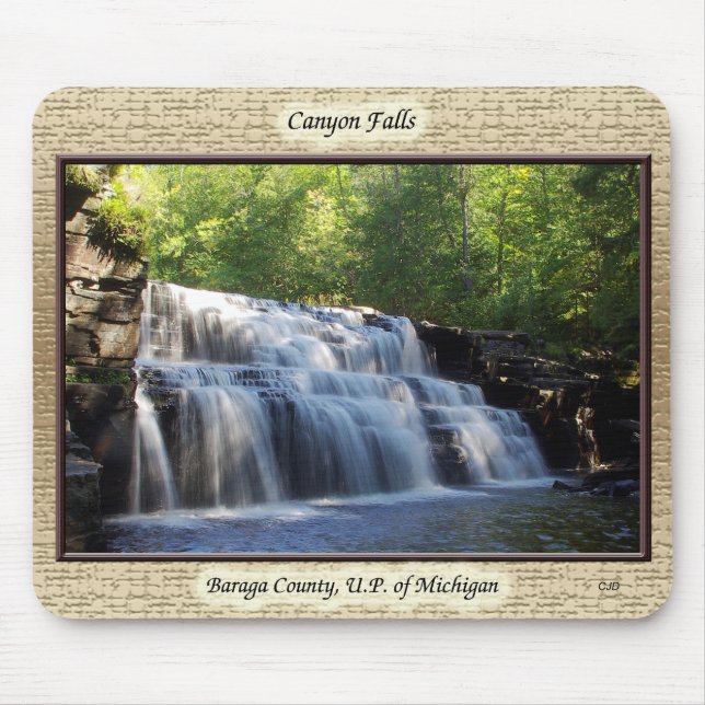 Canyon Falls framskriden munsepad Musmatta (Framsidan)