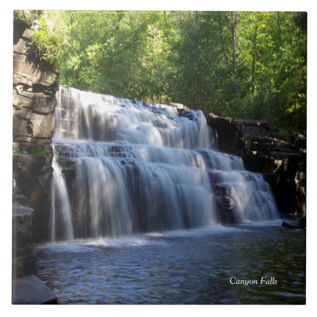 Canyon Falls Kakelplatta (Framsidan)