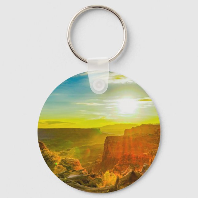 Canyon land National Park Moab Utah Nyckelring (Framsida)