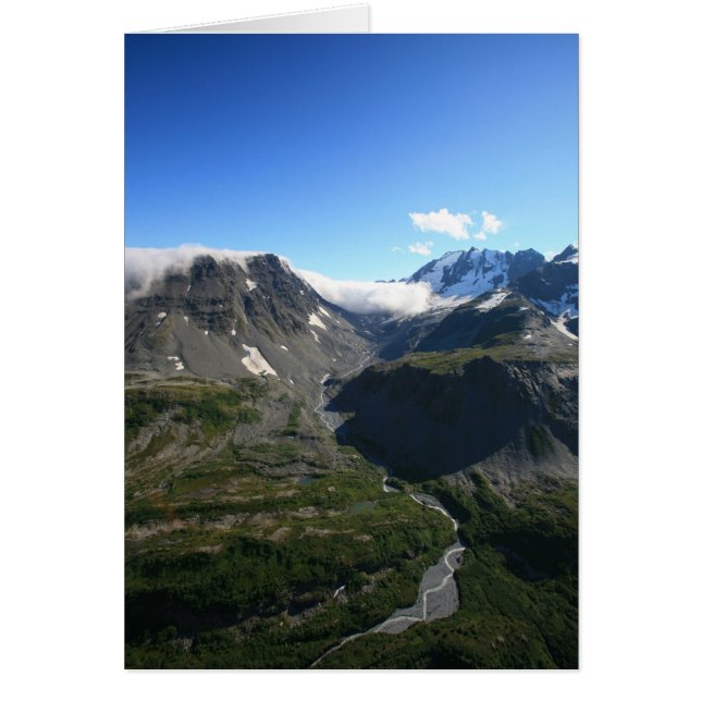 Canyon längs kopparen hälsningskort (Framsidan)