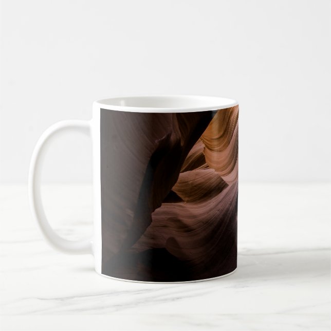 Canyon ökenlandskap mönster kaffemugg (Vänster)