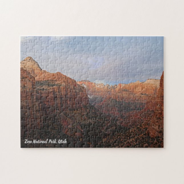 Canyon Overlook Zion National Park, Utah Pussel (Horisontell)