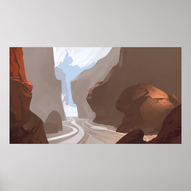 Canyon Poster (Framsidan)