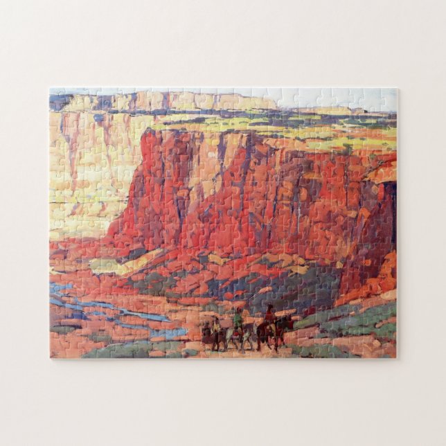 Canyon Riders Edgar Payne Pussel (Horisontell)