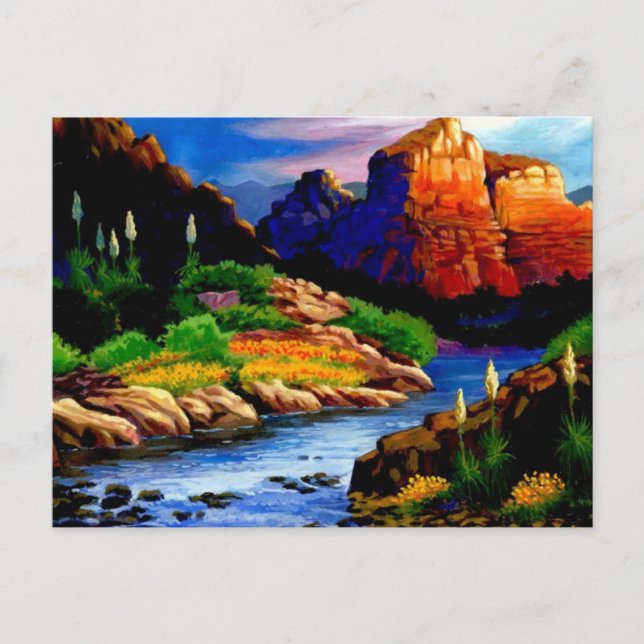 Canyon River Vykort (Framsida)