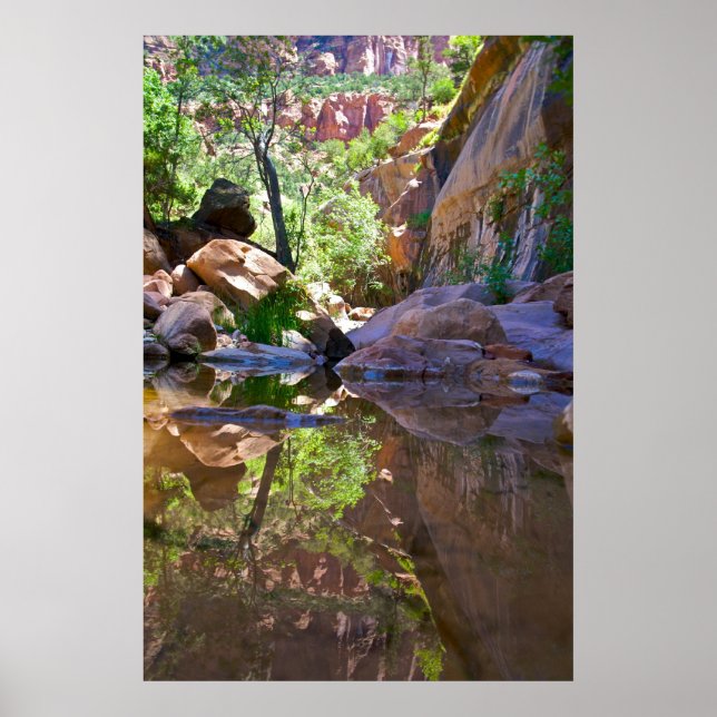 Canyon Spegel Poster (Framsidan)