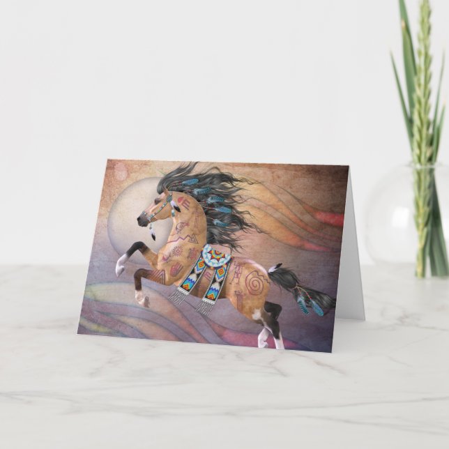 Canyon Springer Notecard Kort (Framsida)