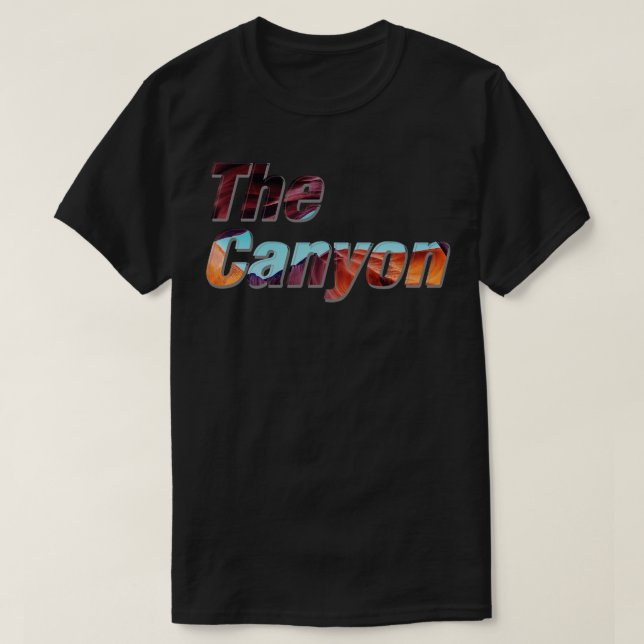 Canyon T Shirt (Design framsida)