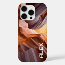 Canyon Wave Sandstone Mönster Earthy Tones