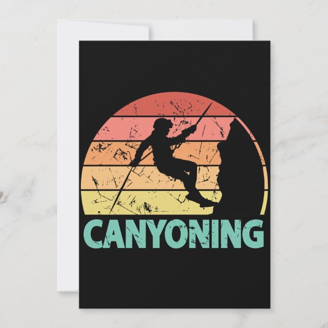 Canyoning Canyoneer Rappelling Canyoneering (Framsida)