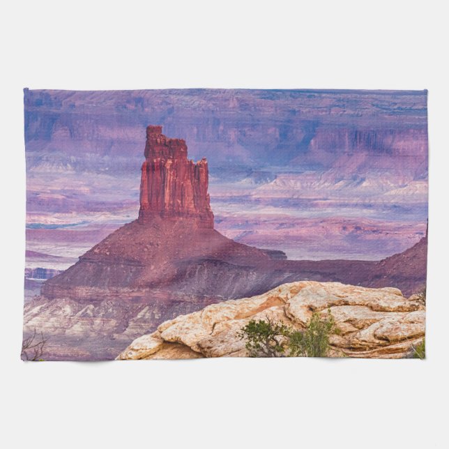 Canyonland beskådar Utah Kökshandduk (Horisontell)