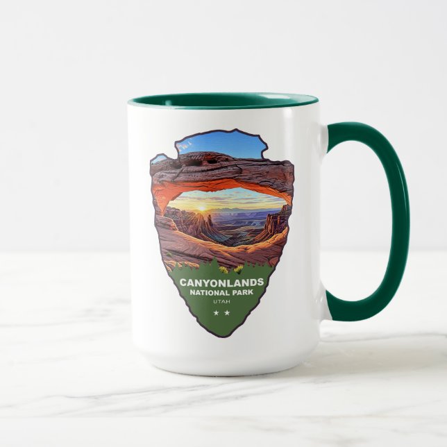 Canyonlands National Park Mesa Arch Arrowhead Mugg (Höger)