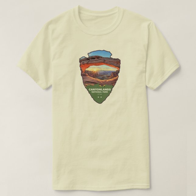 Canyonlands National Park Mesa Arch Pilspets T Shirt (Design framsida)