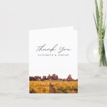 Canyonlands National Park Tom Kort Tacksamhetskort