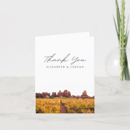 Canyonlands National Park Tom Kort Tacksamhetskort