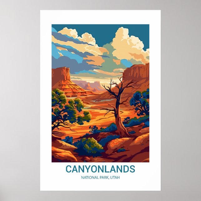 Canyonlands National Park Utah USA Poster (Framsidan)