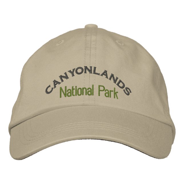 Canyonlands nationalpark broderad keps (Framsida)