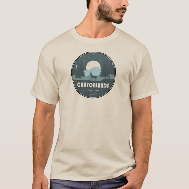 Canyonlands nationalpark Hjort T Shirt (Framsida)