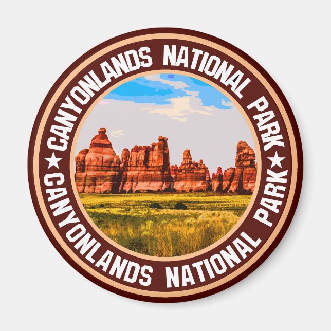 Canyonlands nationalpark magnet (Framsidan)