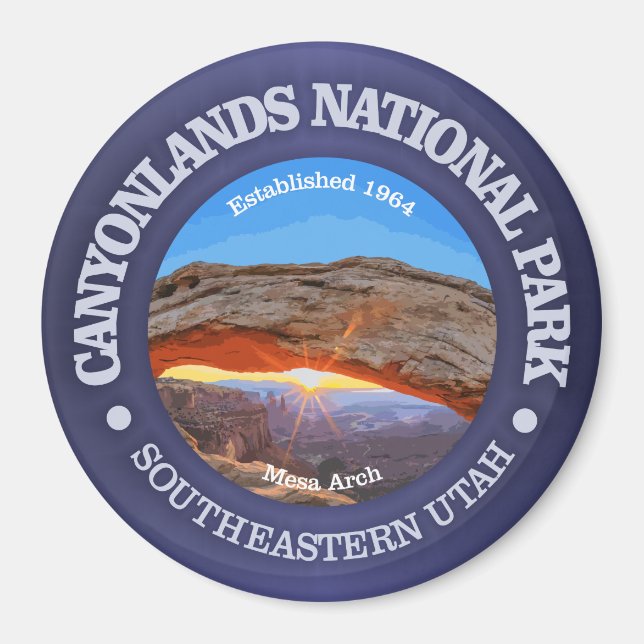 Canyonlands nationalpark magnet (Framsidan)