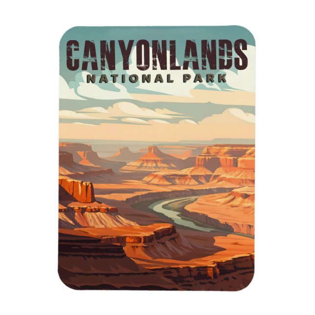 Canyonlands nationalpark magnet (Vertikal)