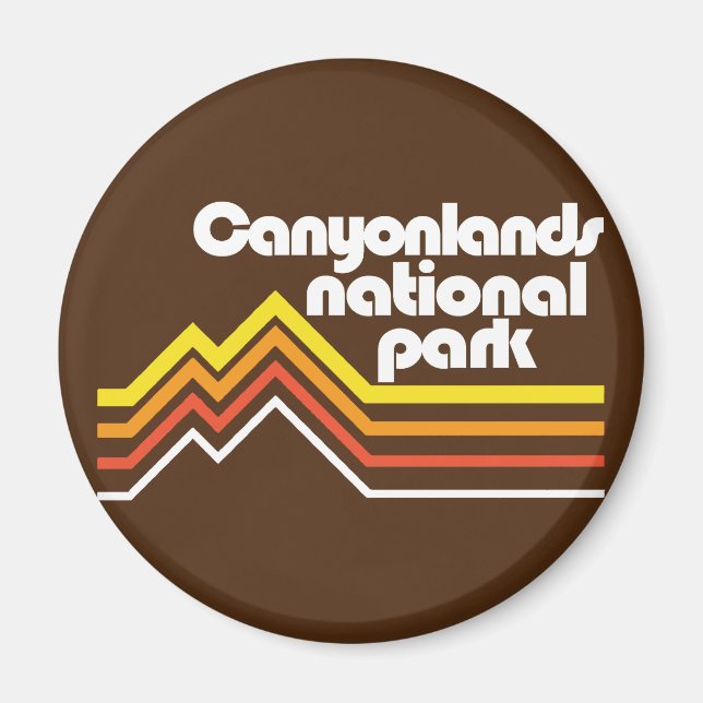 Canyonlands nationalpark magnet (Framsidan)
