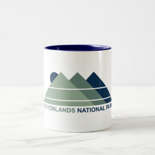 Canyonlands nationalpark Mountain Sol Två-Tonad Mugg