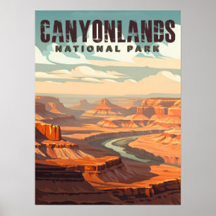 Canyonlands nationalpark poster